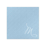 Custom Script Single Letter Monogram Printed Cocktail Napkins