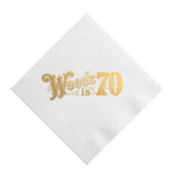Custom Birthday Party Printed Cocktail Napkins
