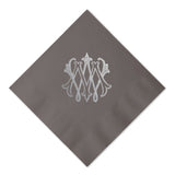 Custom Wedding Crest Printed Cocktail Napkins