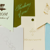 Every Occasion foil printed gift tags set of 24 variety pack