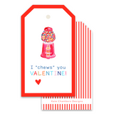 I "Chews" You Valentine's Day Gift Tag