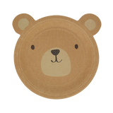 Meri Meri Woodland Bear Plates