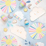Meri Meri Rainbow Sun Cloud Napkin