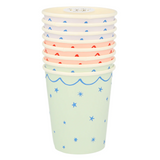 Star Pattern Cups