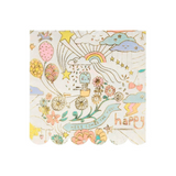 Meri Meri Happy Doodle Small Napkin
