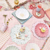 Meri Meri Ditsy Floral Plate assorted pastel color pack