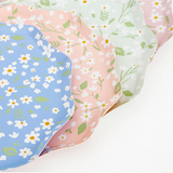 Meri Meri Ditsy Floral Plate assorted pastel color pack