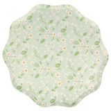 Meri Meri Ditsy Floral Plate assorted pastel color pack