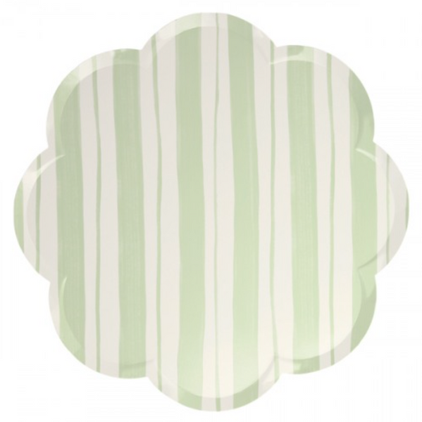 Ticking Stripe Party Plate