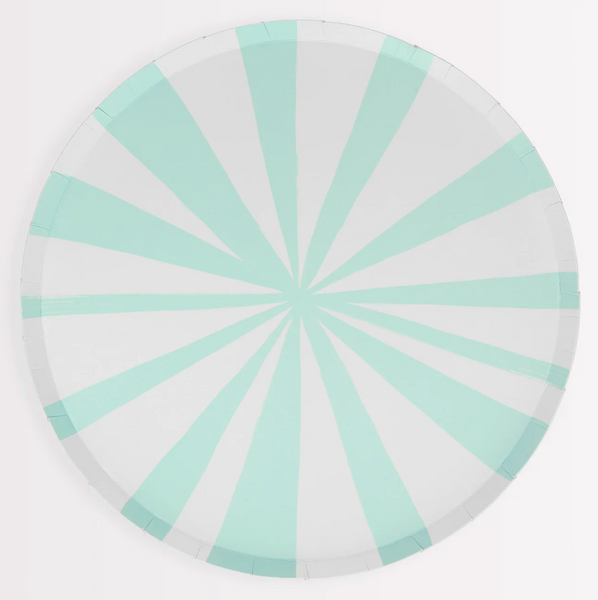 Mixed Stripe Dinner Plate