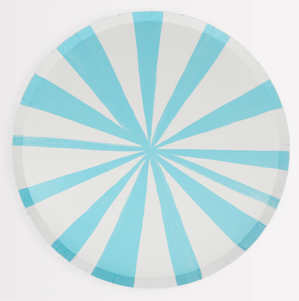 Mixed Stripe Dinner Plate