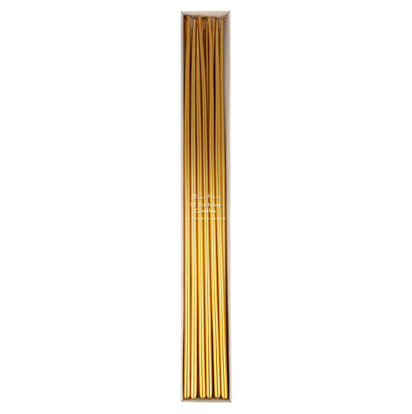 Gold Tall Tapered Candles