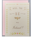 “Will You Be My Bridesmaid” Card