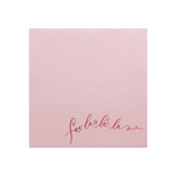 Cherry on Pink Falala Christmas Cocktail Napkins, set of 20