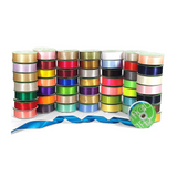 1.5 Inch(36MM) Luster Double Faced Satin Ribbon with Woven Edge