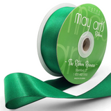 1.5 Inch(36MM) Luster Double Faced Satin Ribbon with Woven Edge