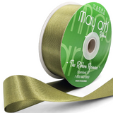 1.5 Inch(36MM) Luster Double Faced Satin Ribbon with Woven Edge