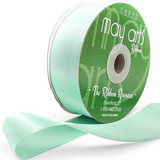 1.5 Inch(36MM) Luster Double Faced Satin Ribbon with Woven Edge