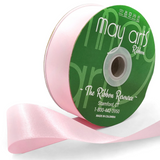 1.5 Inch(36MM) Luster Double Faced Satin Ribbon with Woven Edge