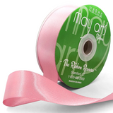 1.5 Inch(36MM) Luster Double Faced Satin Ribbon with Woven Edge