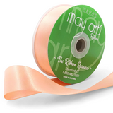 1.5 Inch(36MM) Luster Double Faced Satin Ribbon with Woven Edge