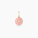 Bon Bon Pink Opal Charm