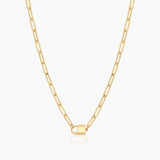 Jessa Lock Necklace