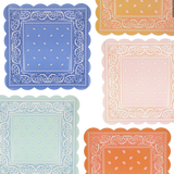 Meri Meri Western Bandana Square Plates