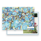 Light Blue "Peace on Earth" Holiday Card