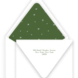 Mint on Green "Merry Merry Merry" Holiday Card