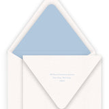 Natural and Blue "Merry Christmas" Holiday Card