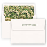 Natural and Green "Merry Christmas" Holiday Card