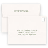 Natural and Green "Merry Christmas" Holiday Card