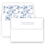 Periwinkle "Merry , Merry Christmas" Holiday Card