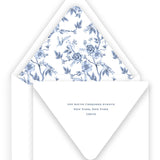 Periwinkle "Merry , Merry Christmas" Holiday Card