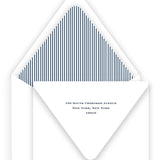 Yellow and Navy "Merry Christmas" Holiday Card