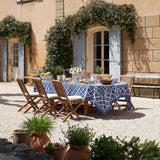 Azulejo Blue Tablecloth
