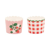 My Mind’s Eye Strawberry Gingham Baking Cup