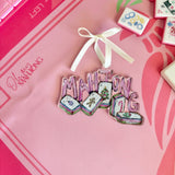 Mahjong Christmas Acrylic Christmas Ornament