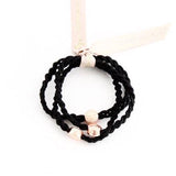 Knotty - Signature Braided Pony tail holder bracelet