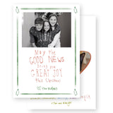 Custom Made Your Own Art Family Christmas Card