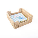 Napkin Holder, Natural Rattan Beverage Napkin Tray