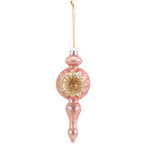Pink Spire Glass Ornament