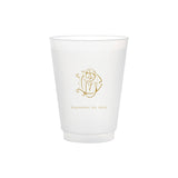 Custom printed frosted party cup