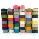 Deckled Edge Letterpress Photo Attach Ribbon Holiday Card