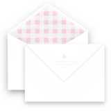 Pink Watercolor Bunny with bow Girls Baby Shower Invitation