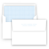 Boy's Watercolor Firetruck Lined Stationery