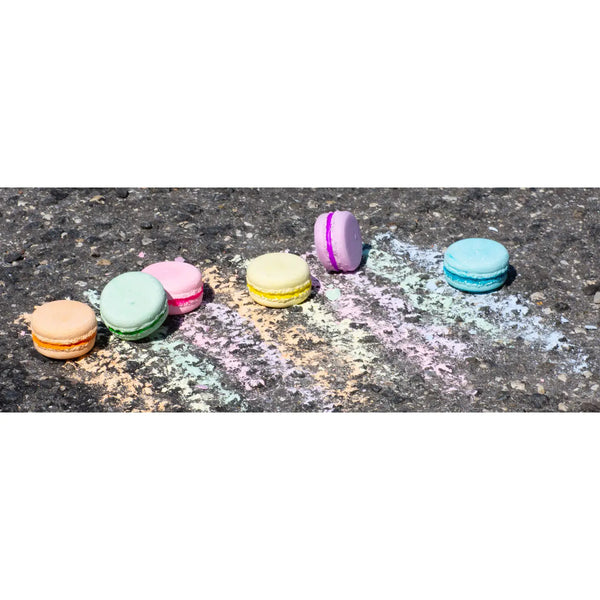 Petite Macaron Handmade Sidewalk Chalk Set