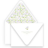 Watercolor Hydrangea Baby Shower Invitation