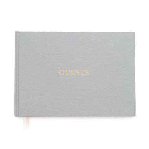 Sugar Paper Guest Book, Grey